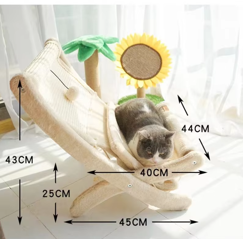 Cat-Relax with Scratching Surface - A Comfortable Furniture for Sleeping and Scratching