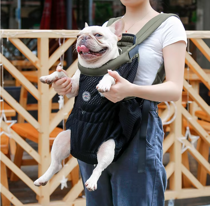 Portable Dog Backpack - Comfortable and Breathable for Pets