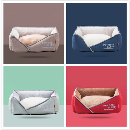 Comfortable Pet Mattress with Fabric Lining for Dogs and Cats