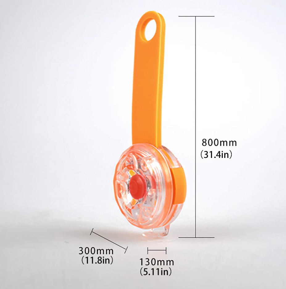 Brand Light for Dogs – Waterproof Rechargeable Safety Light for Dogs and Cats