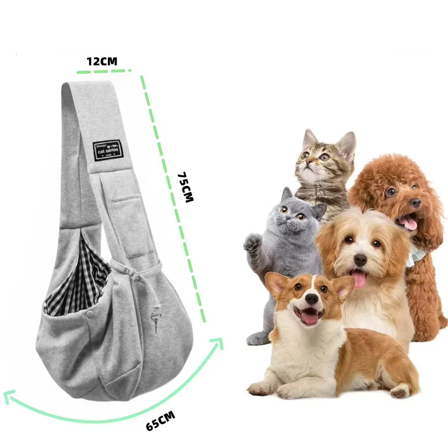 Dog Carrier Bag Shoulder Bag - Comfortable and Adjustable Pet Carrier for Small Dogs and Cats