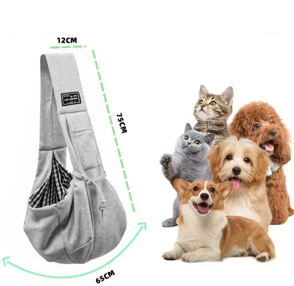 Dog Carrier Bag Shoulder Bag - Comfortable and Adjustable Pet Carrier for Small Dogs and Cats
