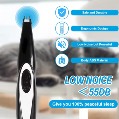 Silent Pet Hair Clipper for Precise Grooming
