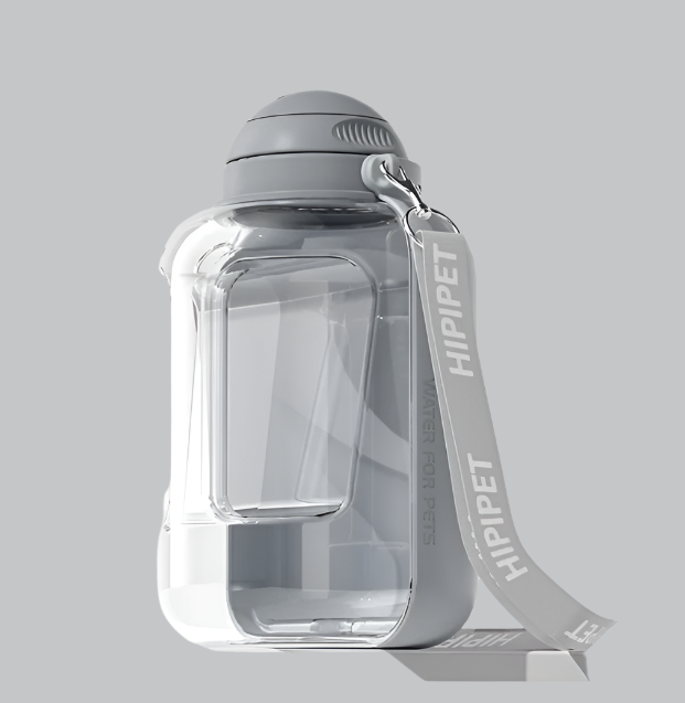 2-in-1 Dog Bottle – Water Bottle with Bowl for Travel
