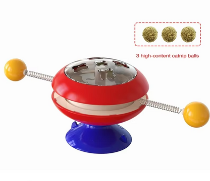 Interactive Cat Toys with Spinning Balls - Toys for Active Cats
