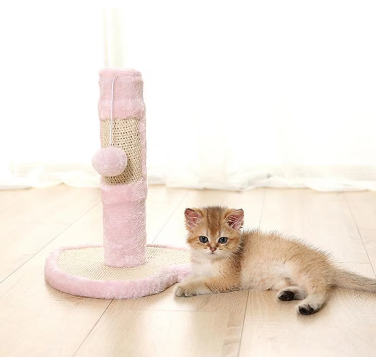 Heart-Shaped or Star-Shaped Cat Tree with Toys
