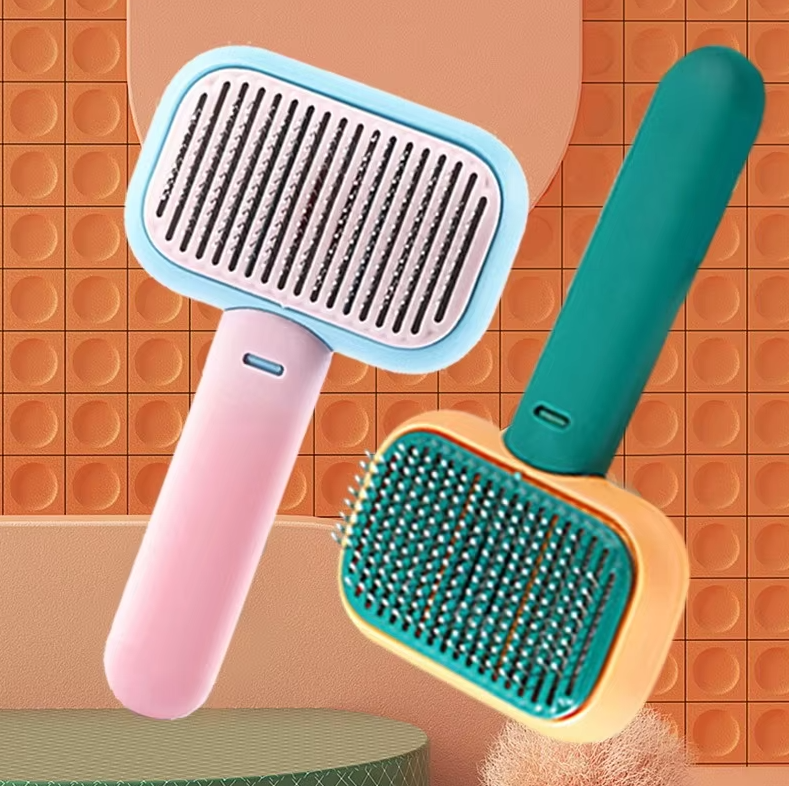 Hair Brush with Detangling Function – Innovative Design for Pain Relief and Quick Detangling