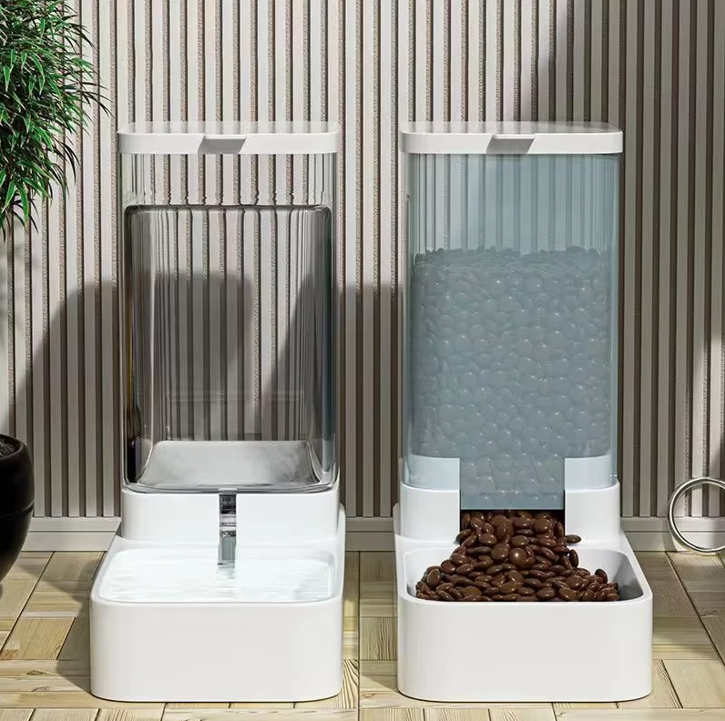 Automatic Water and Food Dispenser for Pets