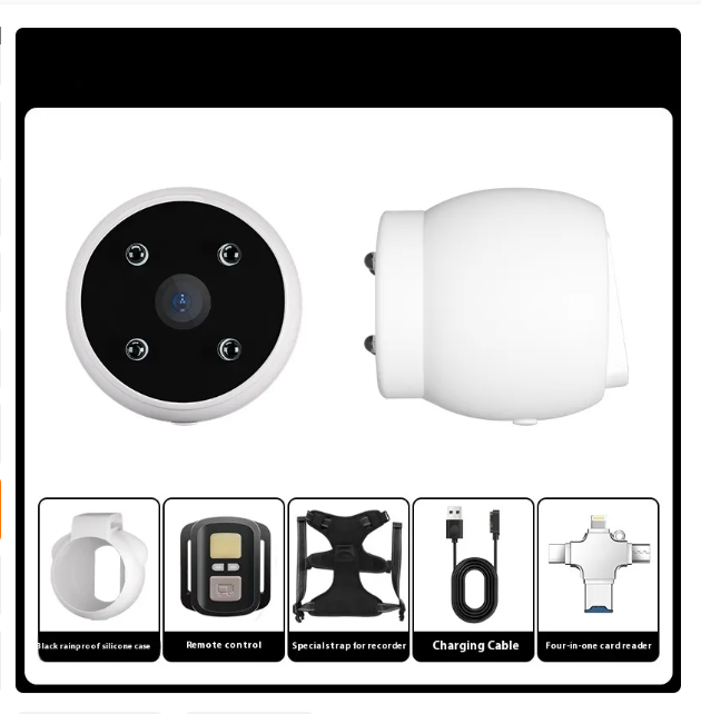 Wireless Pet Surveillance Camera – HD Camera with Night Mode and Two-Way Audio