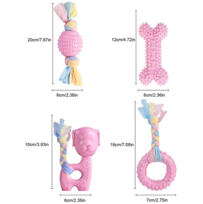 Puppy Toys – Bite-Resistant Plush Chew Toys for Dogs