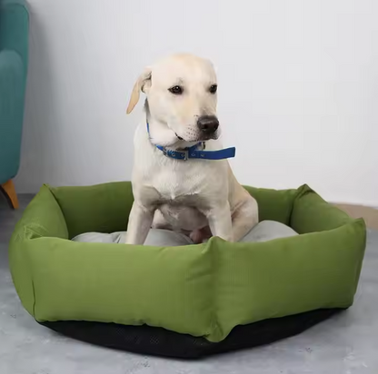 Comfortable Dog Bed - Soft Pet Bed with High Sides for Extra Comfort