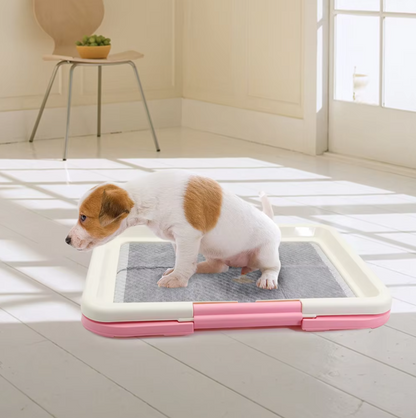 Indoor Dog Toilet – Clean Potty Solution with Non-Slip Mat for Puppies and Small Dogs