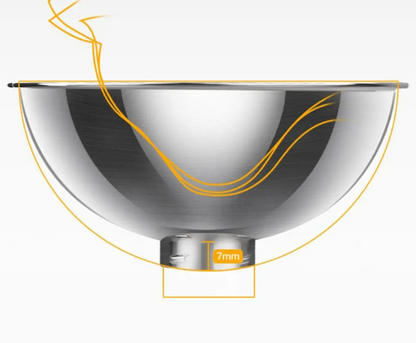 Double Cat Bowl in Stainless Steel with Stand