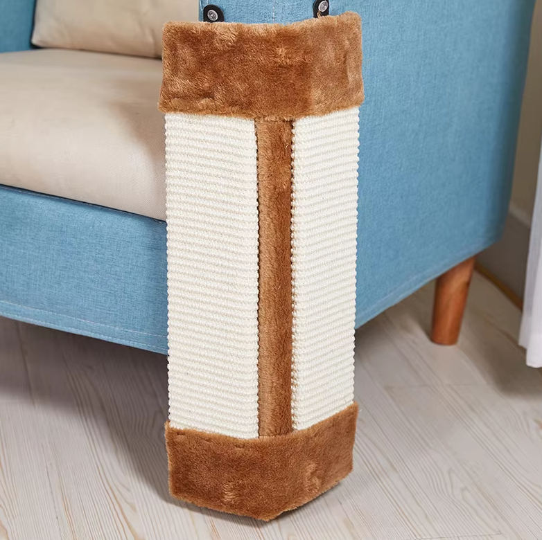 Cat Scratching Plate with Soft Coating - Wall-Mounted Scratching Mat