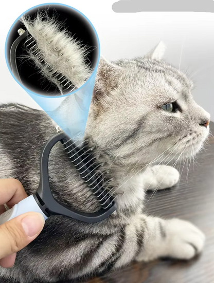 Professional Undercoat Brush - Coat Care for Dogs and Cats