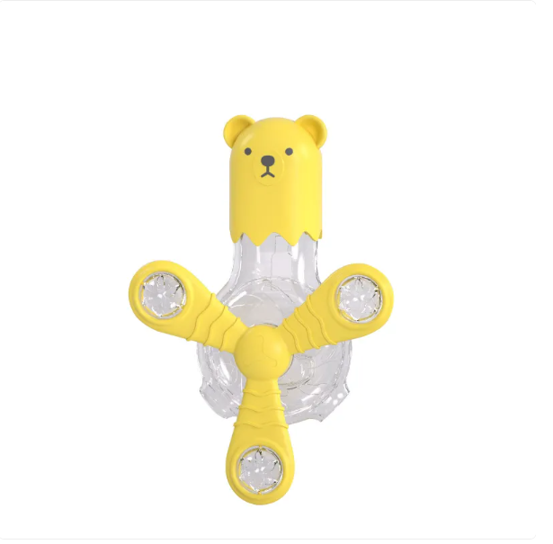 Interactive Pet Toys – Bear-Shaped Food Dispenser with Rotating Arms