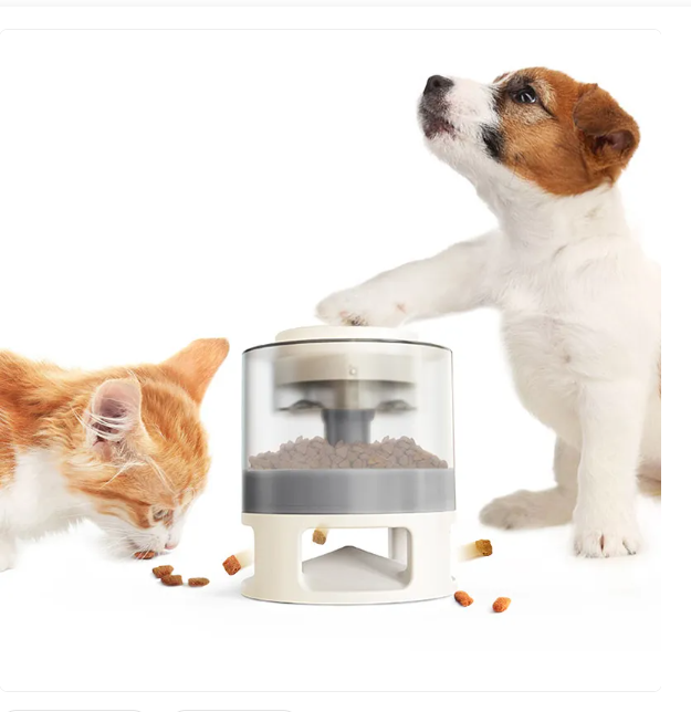Dog Food Dispenser - Automatic Treat Dispenser for Pets