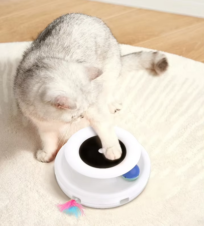 Interactive Cat Toy with LED Movement - Light