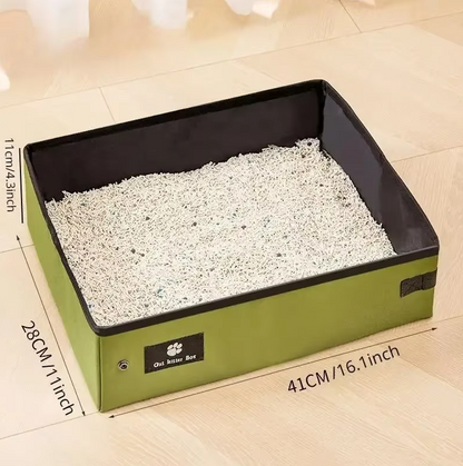 Modern Design Litter Box - Sturdy Litter Tray with Easy Cleaning