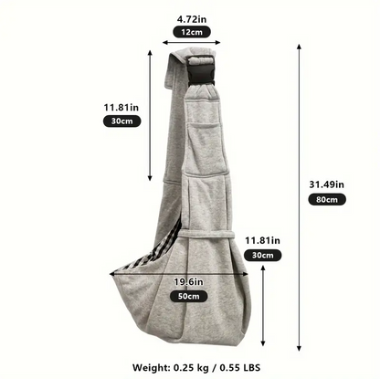 Dog Carrier Bag Shoulder Bag - Comfortable and Adjustable Pet Carrier for Small Dogs and Cats