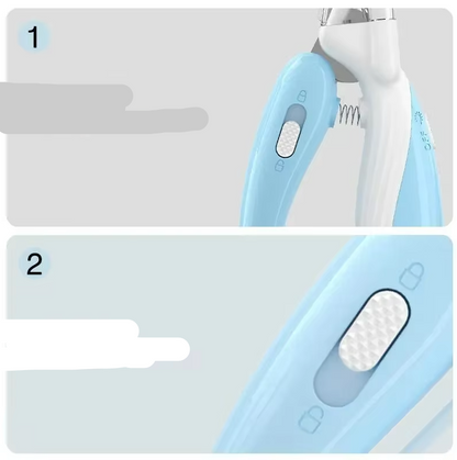 Electric Pet Nail Clipper - Precise and Safe with LED Light for Dogs and Cats