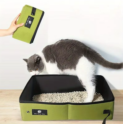Modern Design Litter Box - Sturdy Litter Tray with Easy Cleaning