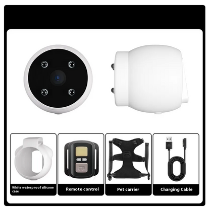 Wireless Pet Surveillance Camera – HD Camera with Night Mode and Two-Way Audio