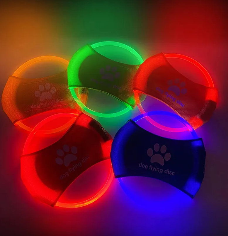 LED Dog Disc – Light-Up Flying Disc for Dogs