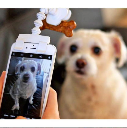 Selfie Stick for Pets with Treat Holder