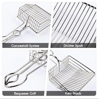 Stainless Steel Cat Litter Scoop