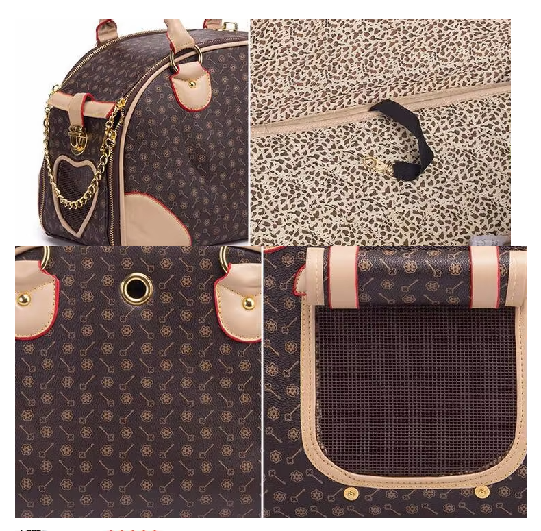 Dog Bag with Window - Sturdy and Stylish Pet Carrier Basket