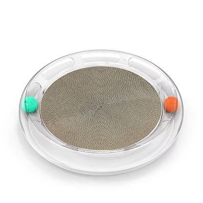 Interactive Cat Toys - Scratcher with Balls for Hours of Fun
