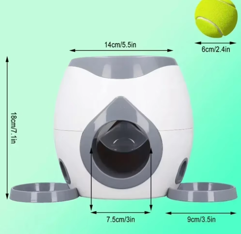 Interactive Dog Puzzle Toy – Smart Dog Toy with Ball