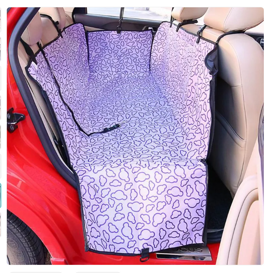 Pet Car Seat Cover - Non-Slip and Waterproof for Dogs and Cats