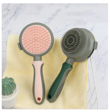 Cat Grooming Brush for Coat Care – Double-Sided Brush Head for Detangling