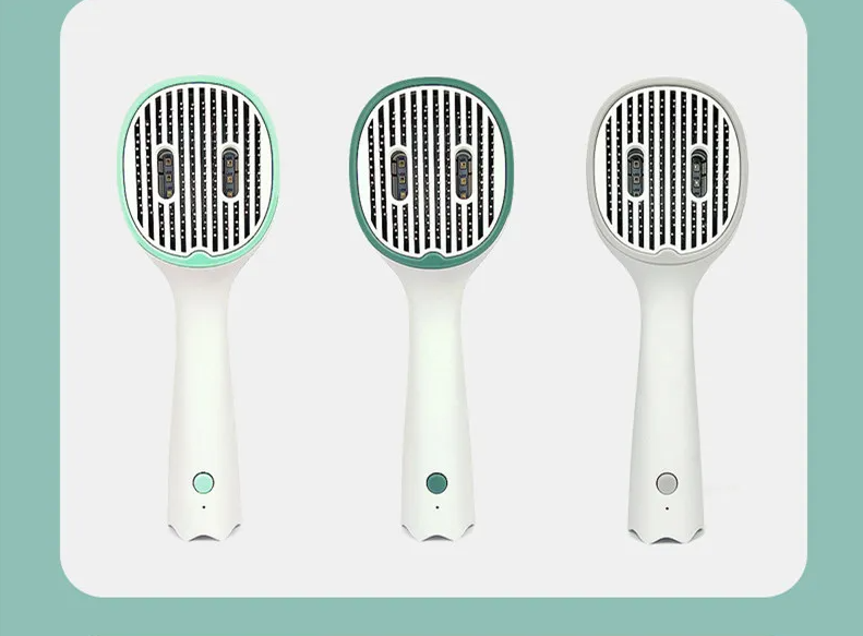 Electric Hair Brush - Quick Straightening and Detangling of Straight Hair