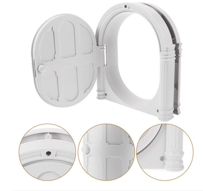 Decorative Entrance Door with Classic Design - Toy for Small Animals