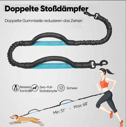 Hands-Free Dog Leash with Front Pocket