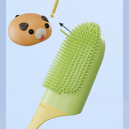 Toothbrush - Soft TPR Brush for Deep Oral Hygiene and Tongue Cleaning