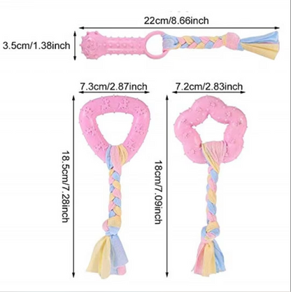 Puppy Toys – Bite-Resistant Plush Chew Toys for Dogs