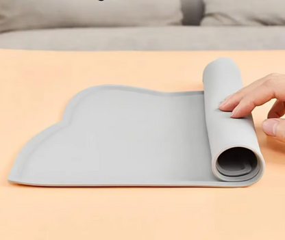 Cat Bowl Mat with Non-Slip Bottom