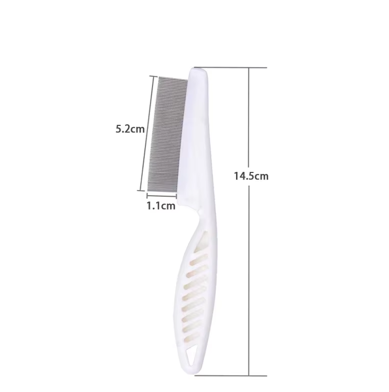 Flea Comb Kit for Pets - Fine-Toothed Comb for Cats and Dogs