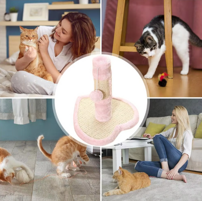 Heart-Shaped or Star-Shaped Cat Tree with Toys
