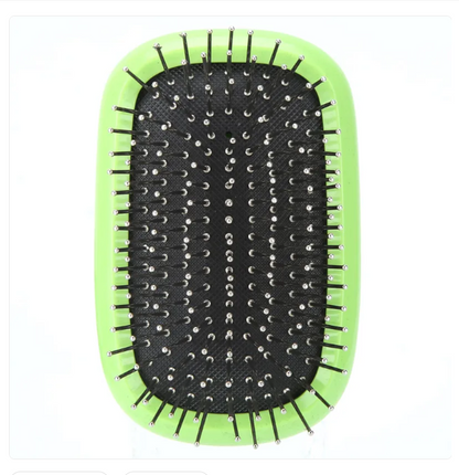Dog and Cat Brush with Removable Comb - 2-in-1 Brush for Gentle Grooming