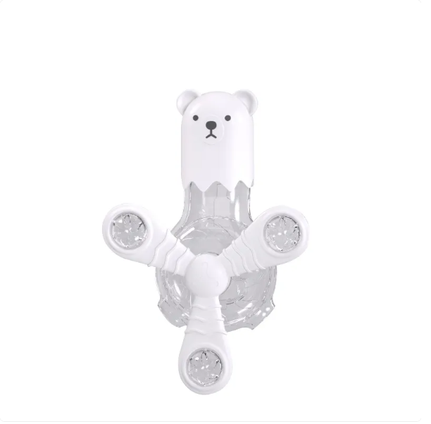 Interactive Pet Toys – Bear-Shaped Food Dispenser with Rotating Arms