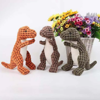 Ultra-Soft Plush Dinosaur For Pets