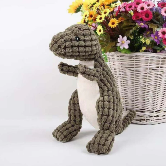 Ultra-Soft Plush Dinosaur For Pets