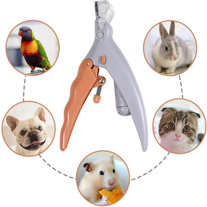 Pet Nail Clipper – Precise and Safe Nail Clipper with LED Magnifying Glass