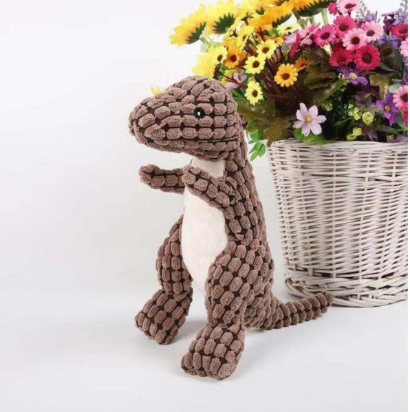 Ultra-Soft Plush Dinosaur For Pets