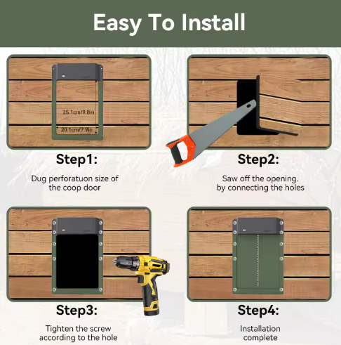 Automatic Chicken Coop Door System